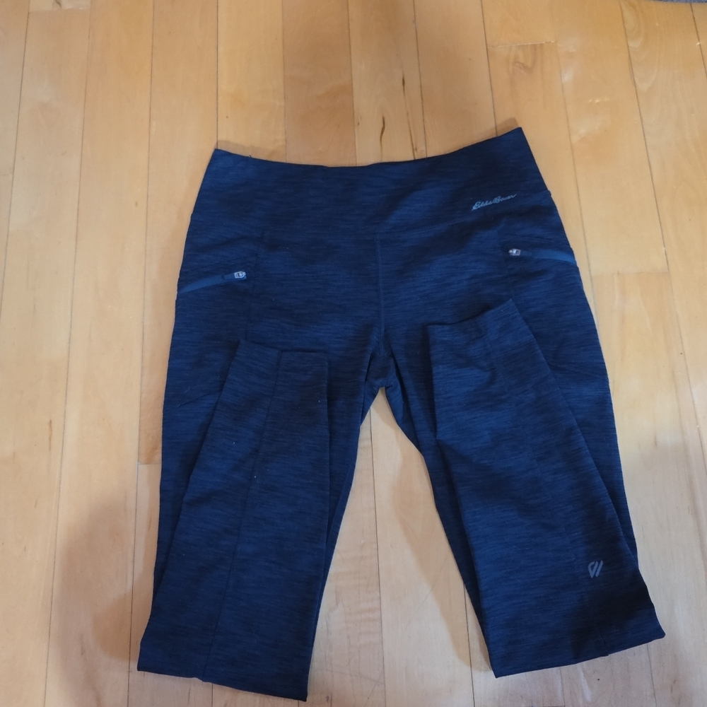 Eddie Bauer Women's Dark Gray Bike Shorts